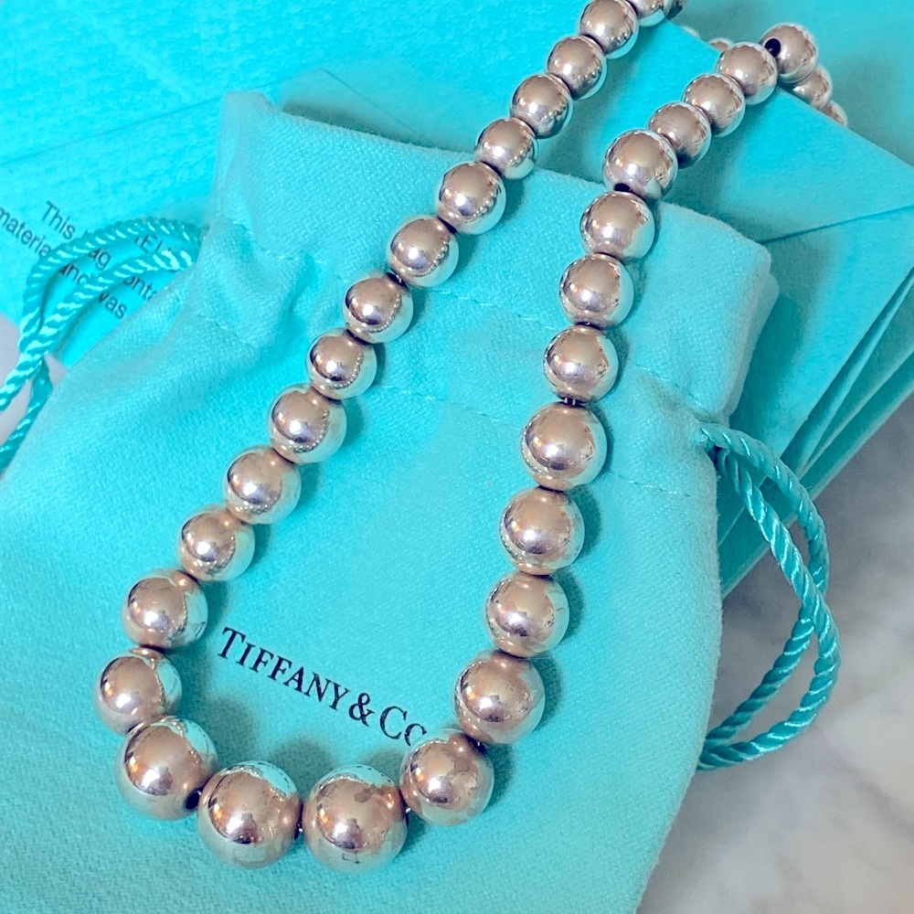 Tiffany & Co. Graduated Ball Necklace